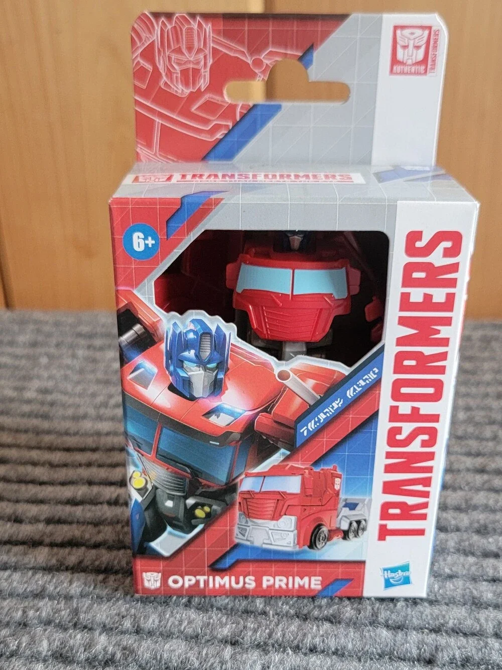 Optimus Prime Autobot Leader Transformer Authentic 4.5-in Figure by Hasbro, New